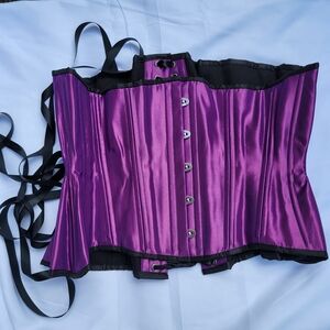Timeless Trends GEMINI Corset In Iridescent Purple 30in.